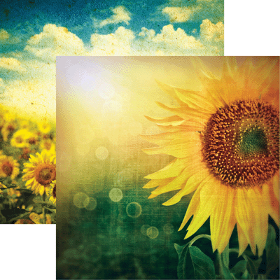Vintage Day: Vintage Sunflower
