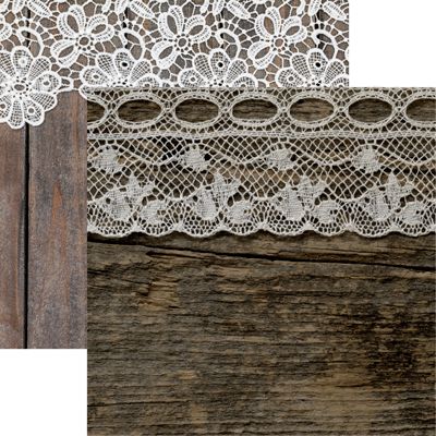 Vintage Lace: Lace & Wood Too