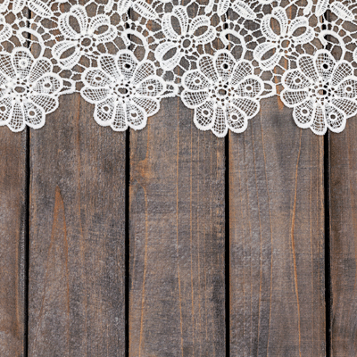 WS Vintage Lace: Lace & Wood Too