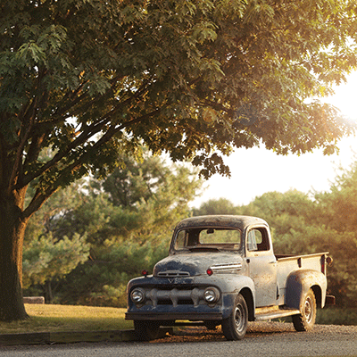 WS Vintage Trucks: Sunset
