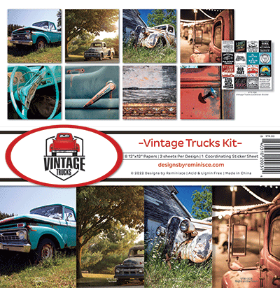 Vintage Trucks: Vintage Trucks Collection Kit