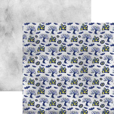 WS Watercolor Halloween: Haunted Houses