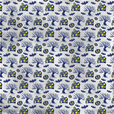 WS Watercolor Halloween: Haunted Houses