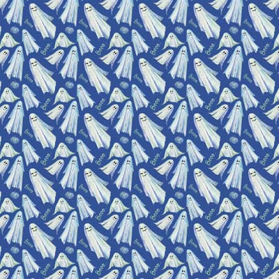 WS Watercolor Halloween: Booo