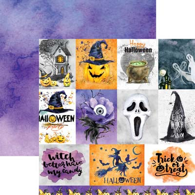 Watercolor Halloween: Halloween Full