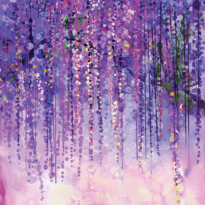 WS What Dreams May Come: Watercolor Wisteria