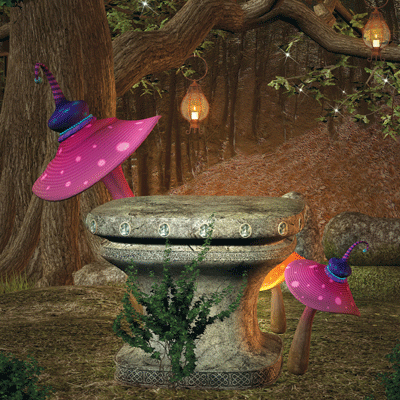 WS Woodland Elf: Castle in the Forest