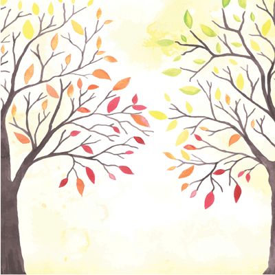 WS Watercolor Fall: Autumn Foilage