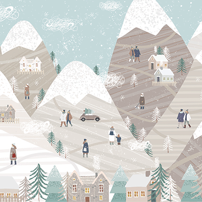 WS Winterscape: Mountain Top