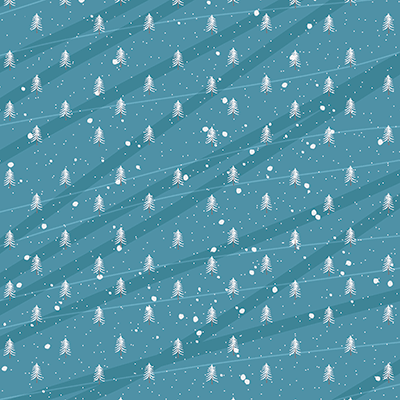 Winterscape: Forest View