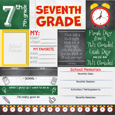 You've Been Schooled: 7th Grade