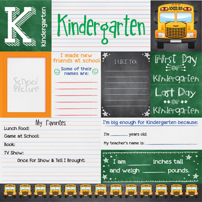 You've Been Schooled: Kindergarten